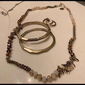 Chloe and Isabel gold set
